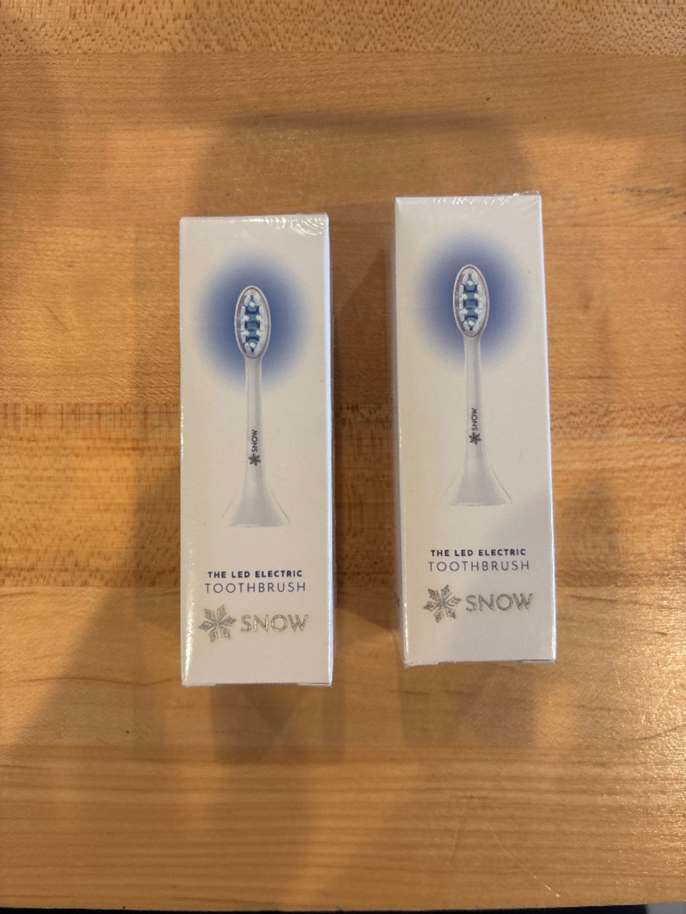 Snow toothbrush replacement heads generation two
